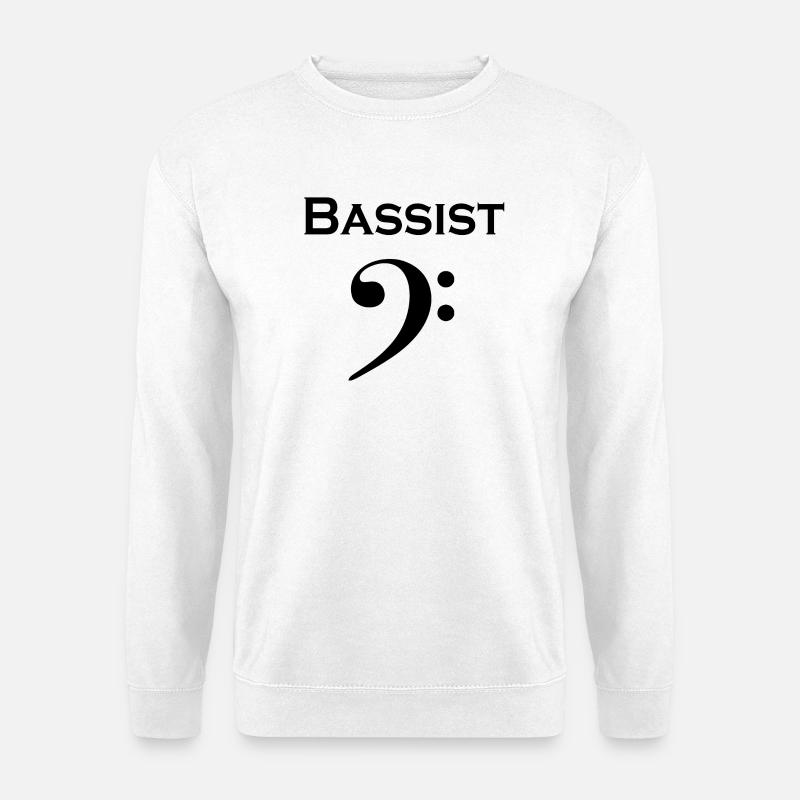 Bassist - Unisex Pullover - Weiß