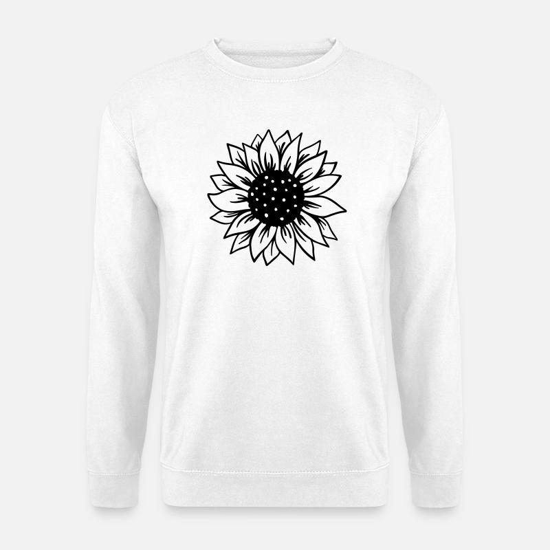 Sonnenblume - Unisex Pullover - Weiß