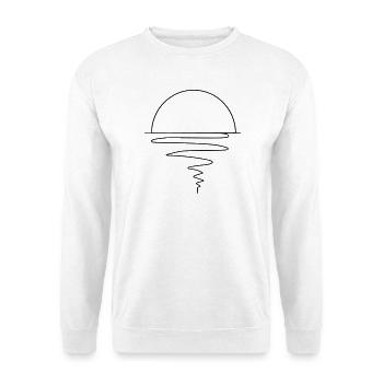 Sunset - Unisex Pullover - Weiß - Vorne