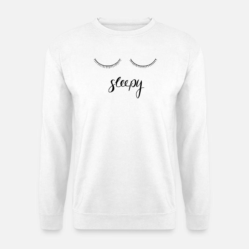 sleepy - Unisex Pullover - Weiß