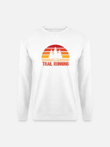 Trailrunning - Unisex Pullover - Weiß