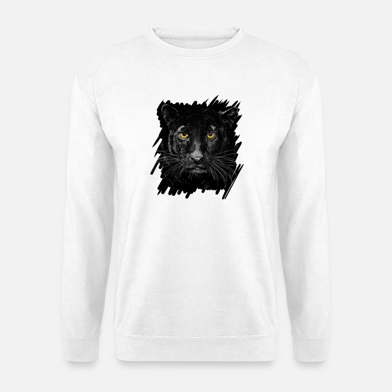Black panther - Unisex Sweatshirt - white