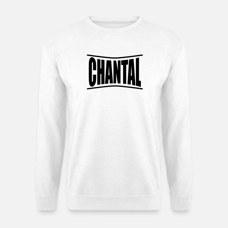 Chantal T-Shirt Geschenkidee - Unisex Pullover - Weiß