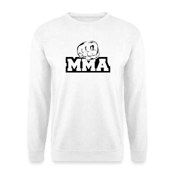 mma Faust Symbol Logo icon Illustration Logo icon - Unisex Pullover - Weiß - Vorne