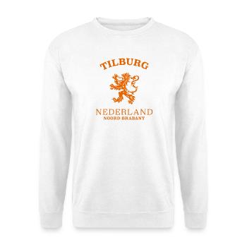 TILBURG Nederland Niederlande Netherlands - Unisex Pullover - Weiß - Vorne