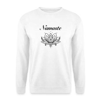 Yoga - Unisex Pullover - Weiß - Vorne