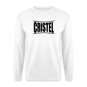 Idée cadeau t-shirt Cristel - Sweat-shirt Unisexe - blanc - Devant