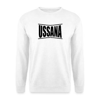 t-shirt Ussana t-shirt Sardaigne idée cadeau - Sweat-shirt Unisexe - blanc - Devant