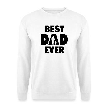 Best Dad Ever - Unisex Sweatshirt - white - Front