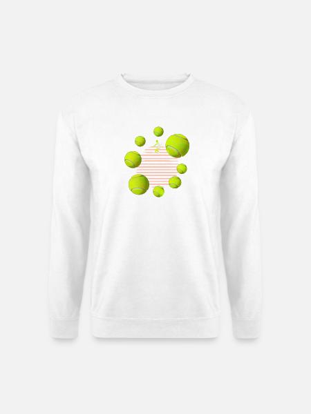 Tennisball - Unisex Pullover - Weiß