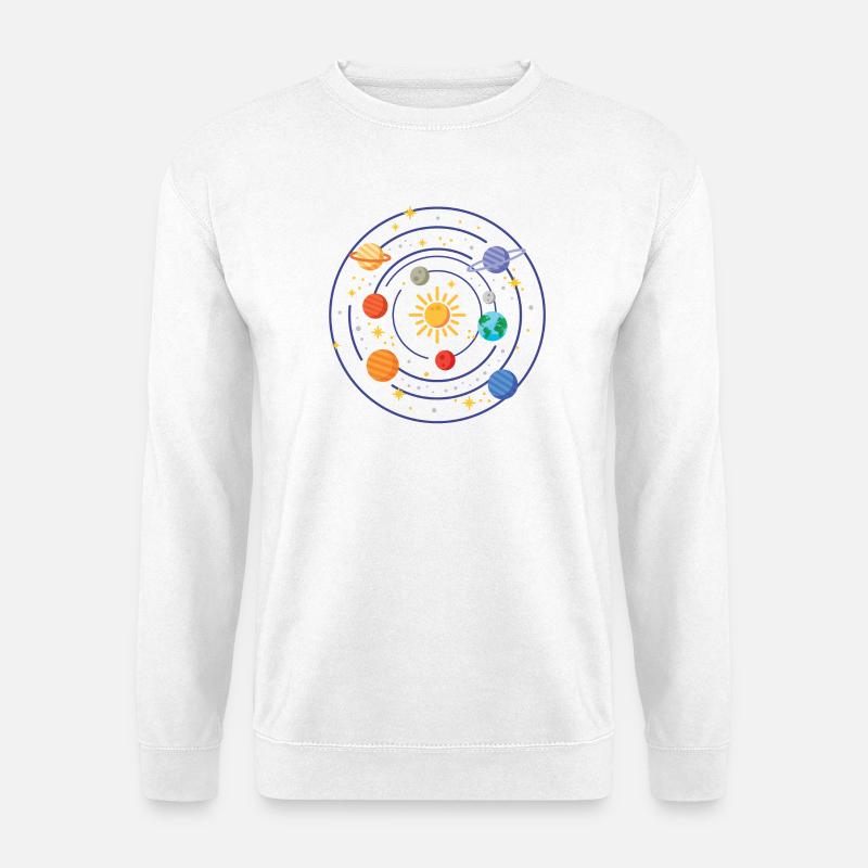 Solar System - Unisex Sweatshirt - white