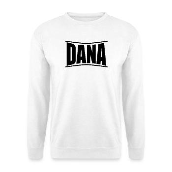 Idée cadeau t-shirt Dana - Sweat-shirt Unisexe - blanc - Devant