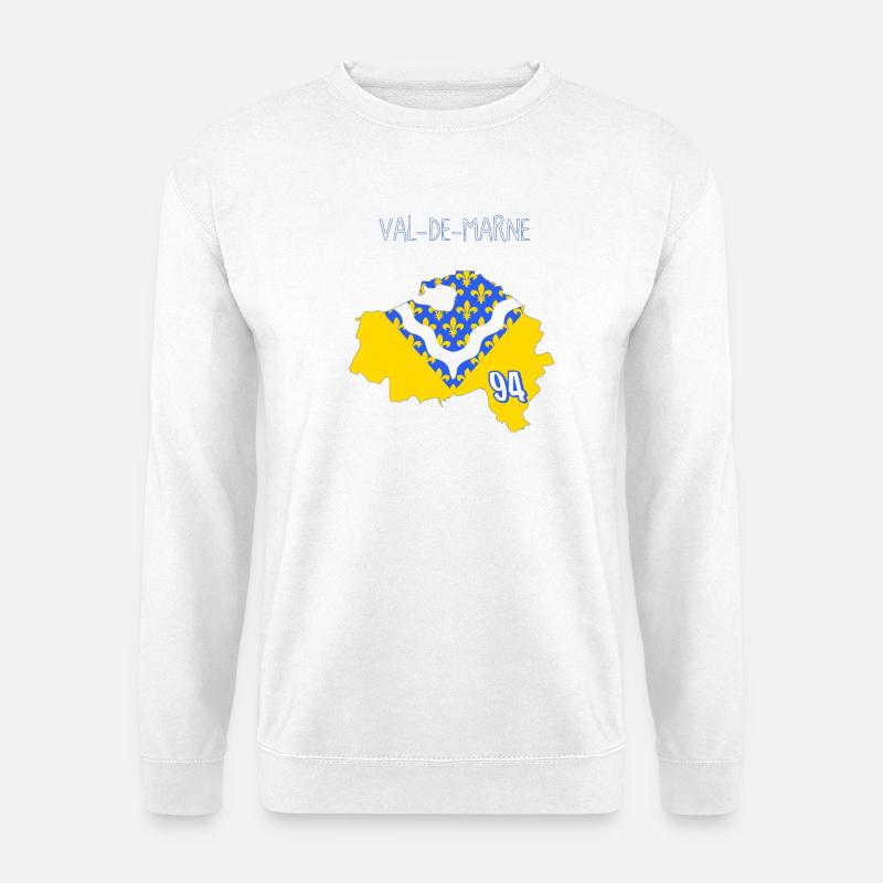 Val de Marne - Unisex Pullover - Weiß