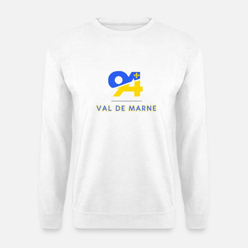 Val de Marne - Unisex Pullover - Weiß