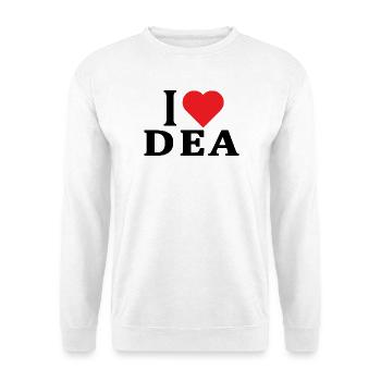 T-shirt J’adore Dea t-shirt idée cadeau - Sweat-shirt Unisexe - blanc - Devant