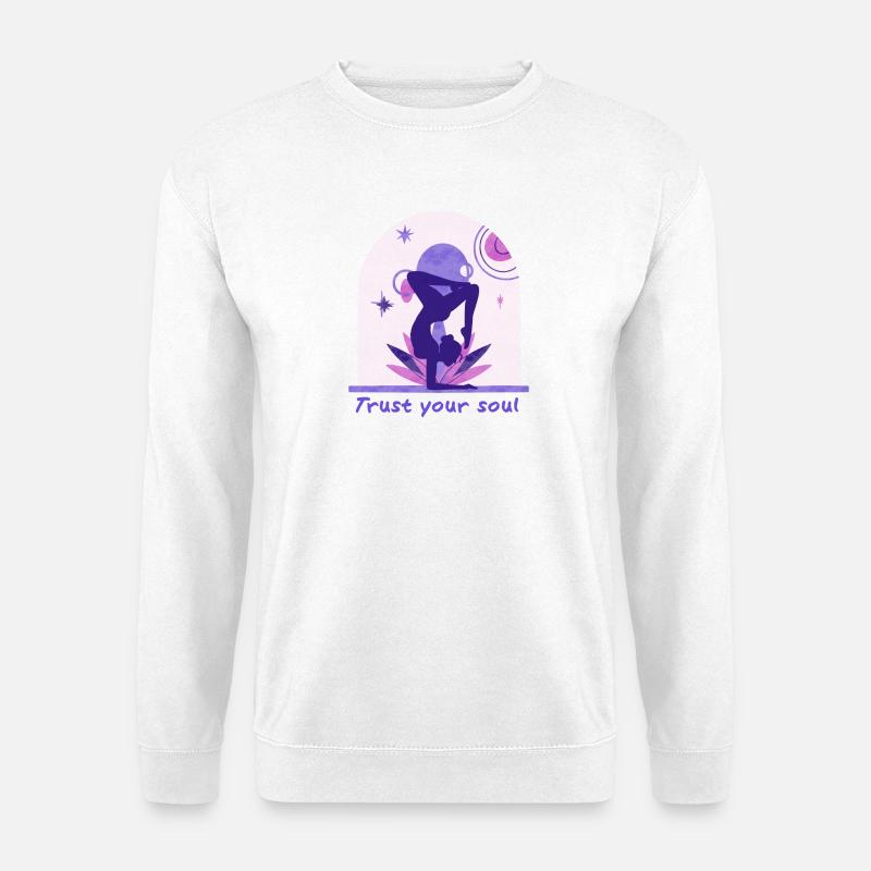 Yoga - Unisex Pullover - Weiß