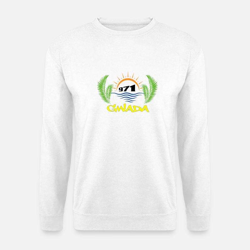 Guadeloupe - Unisex Pullover - Weiß