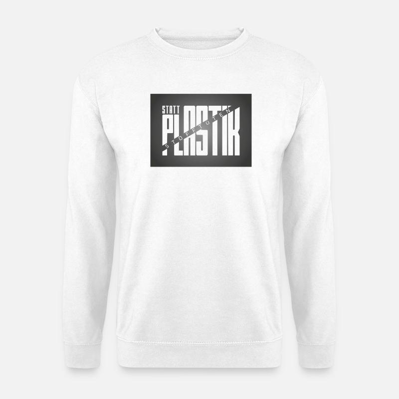 Umweltbewusst - Unisex Pullover - Weiß
