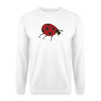 coccinelle - Sweat-shirt Unisexe - blanc - Devant