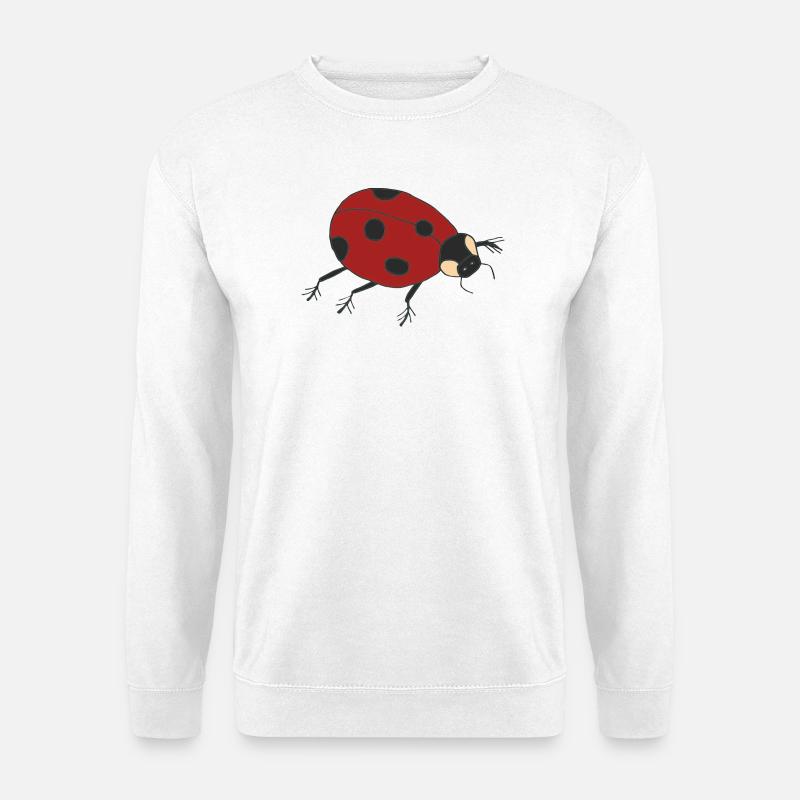 marienkäfer - Unisex Pullover - Weiß