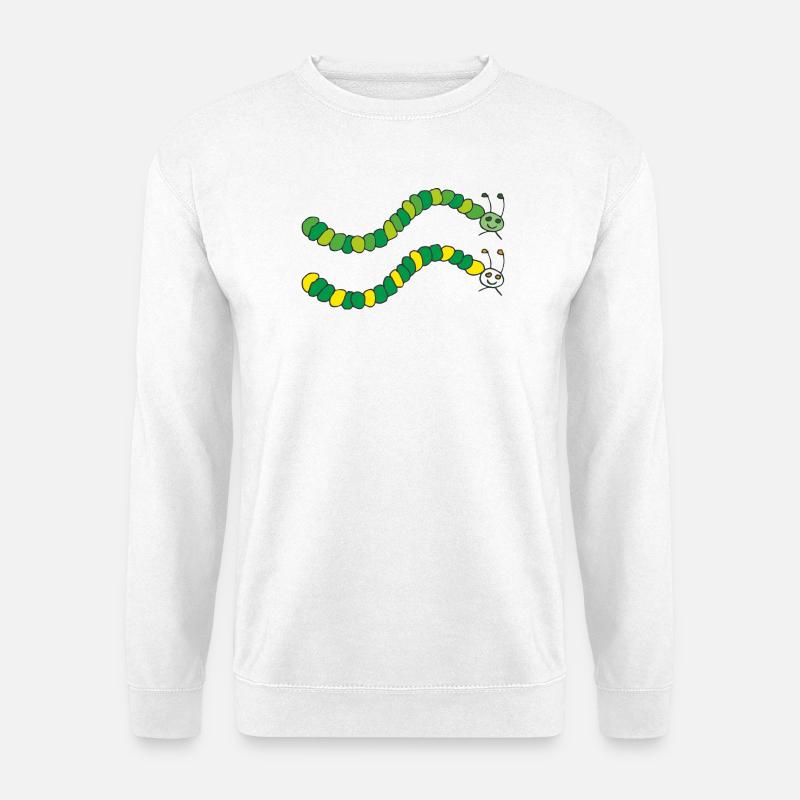 caterpillar nurses - Unisex Sweatshirt - white