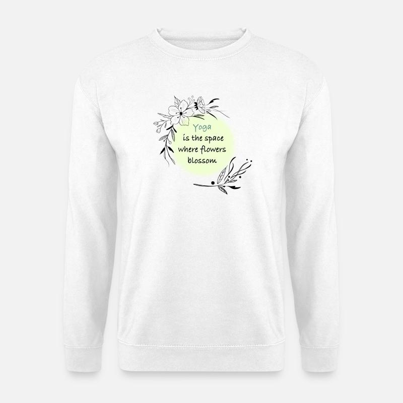 Yoga - Unisex Pullover - Weiß