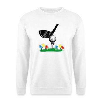 Vague - Sweat-shirt Unisexe - blanc - Devant