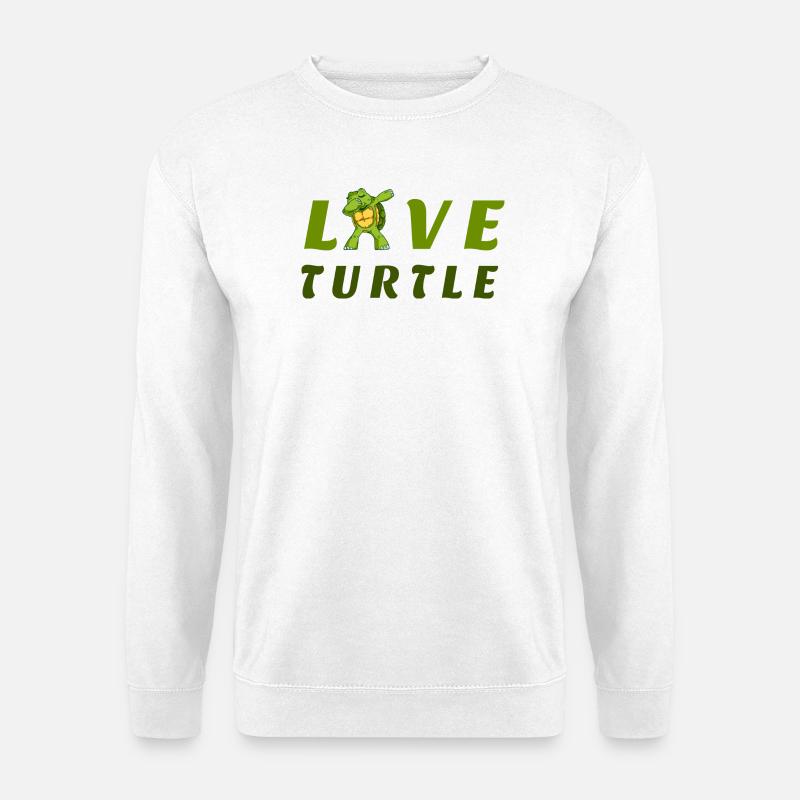 Love Turtle - Unisex Sweatshirt - white