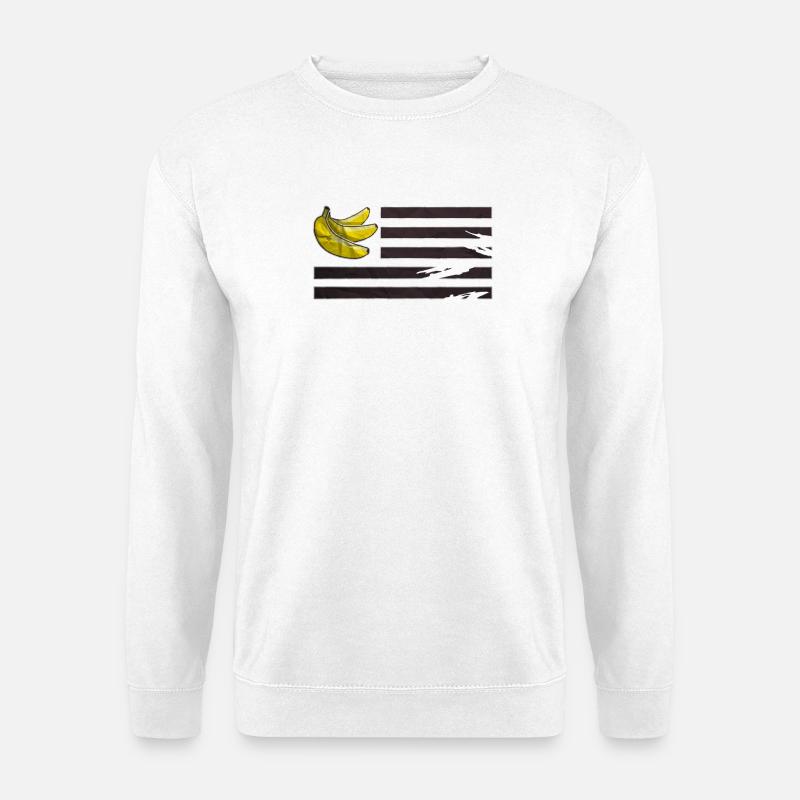 Republik 3 Bananen - Unisex Pullover - Weiß