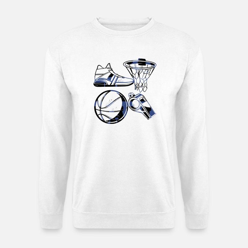 Basketballer - Unisex Pullover - Weiß