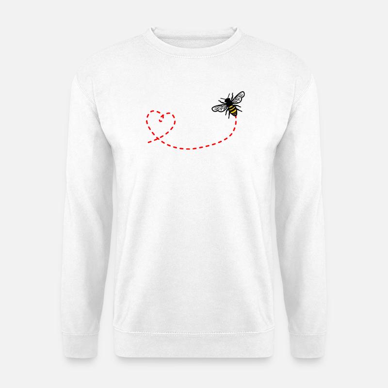 Liebe bei - Unisex Pullover - Weiß