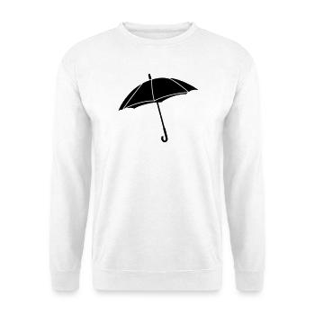 Umbrella - Unisex Sweatshirt - white - Front