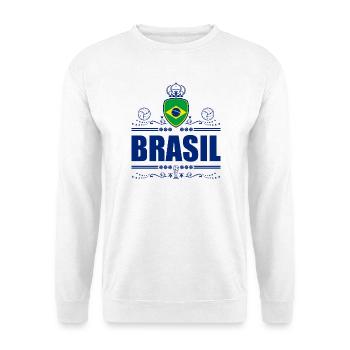 BRAZIL - BRASIL - Unisex Sweatshirt - white - Front