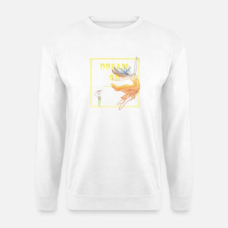 Dream On - Unisex Pullover - Weiß