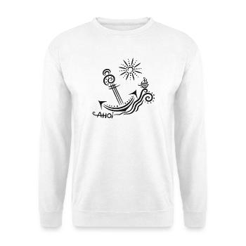 Anker Voyage Été Ahoi - Sweat-shirt Unisexe - blanc - Devant