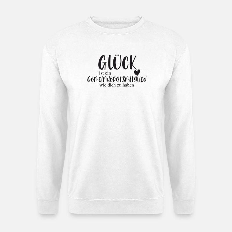 Gemeinderatsmitglied Ehrenamt Gemeinde Geschenk - Unisex Pullover - Weiß