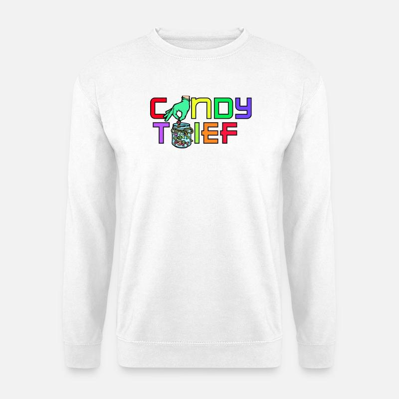 Sweet Candy Candy Dessert Statement - Unisex Sweatshirt - white