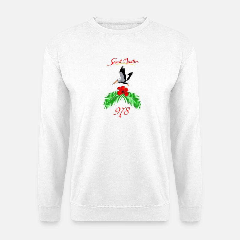Sint Maarten - Unisex Sweatshirt - white