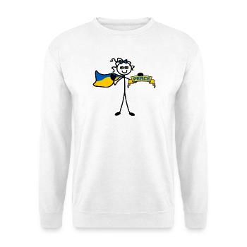 Peace for Ukraine - Unisex Sweatshirt - white - Front