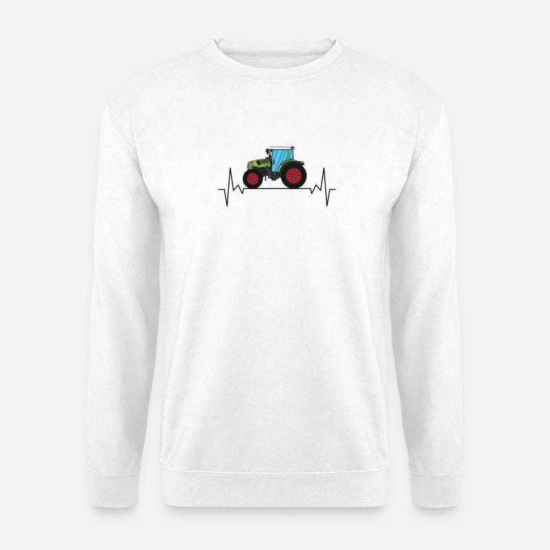Traktor - Unisex Pullover - Weiß