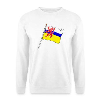 The Limburg province flag - Unisex Sweatshirt - white - Front