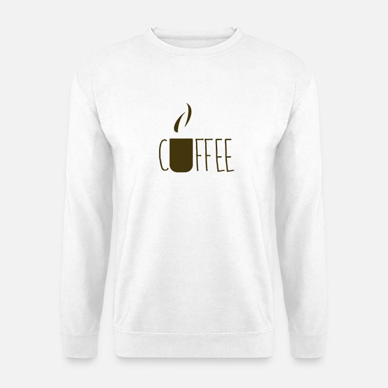 Coffee - Unisex Pullover - Weiß