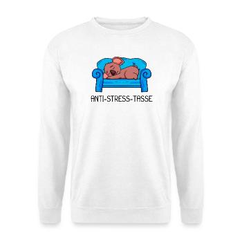 Tasse Koala - Unisex Pullover - Weiß - Vorne