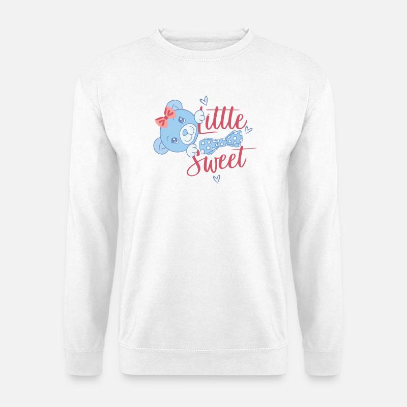 Süßer Teddybär - Unisex Pullover - Weiß