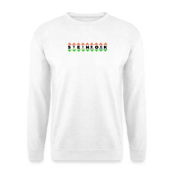 Tierkreiszeichen Horoskop Steinbock Galaxie Himmel - Unisex Pullover - Weiß - Vorne
