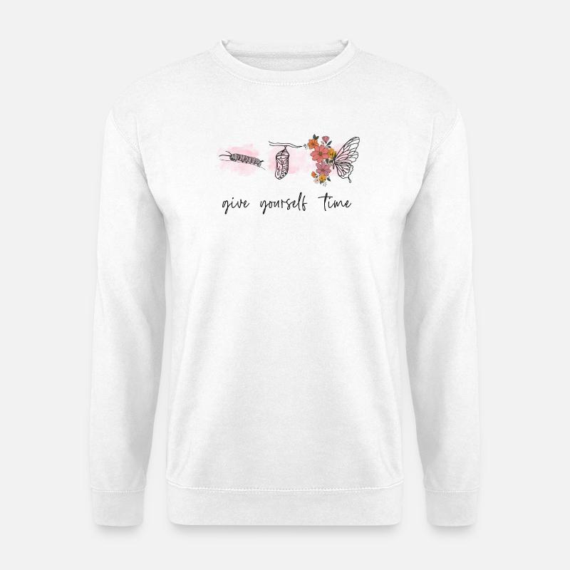 Gib dir Zeit - Unisex Pullover - Weiß