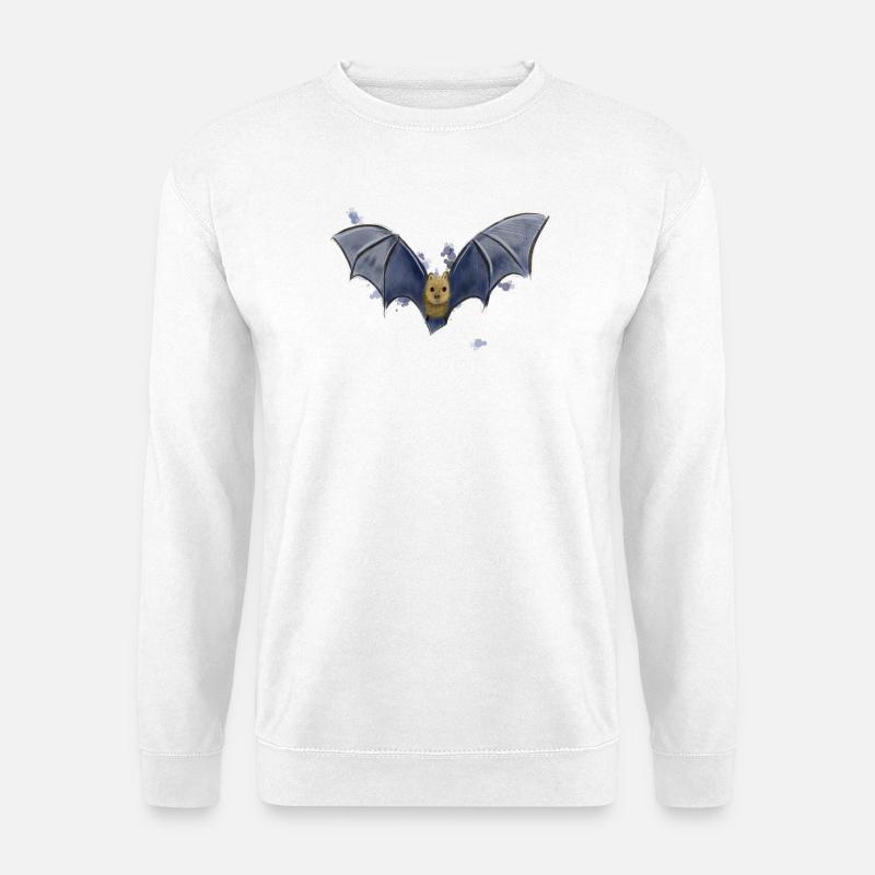 Fledermaus - Unisex Pullover - Weiß