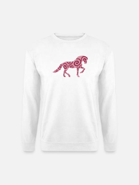 Pferdeverrückt - Unisex Pullover - Weiß