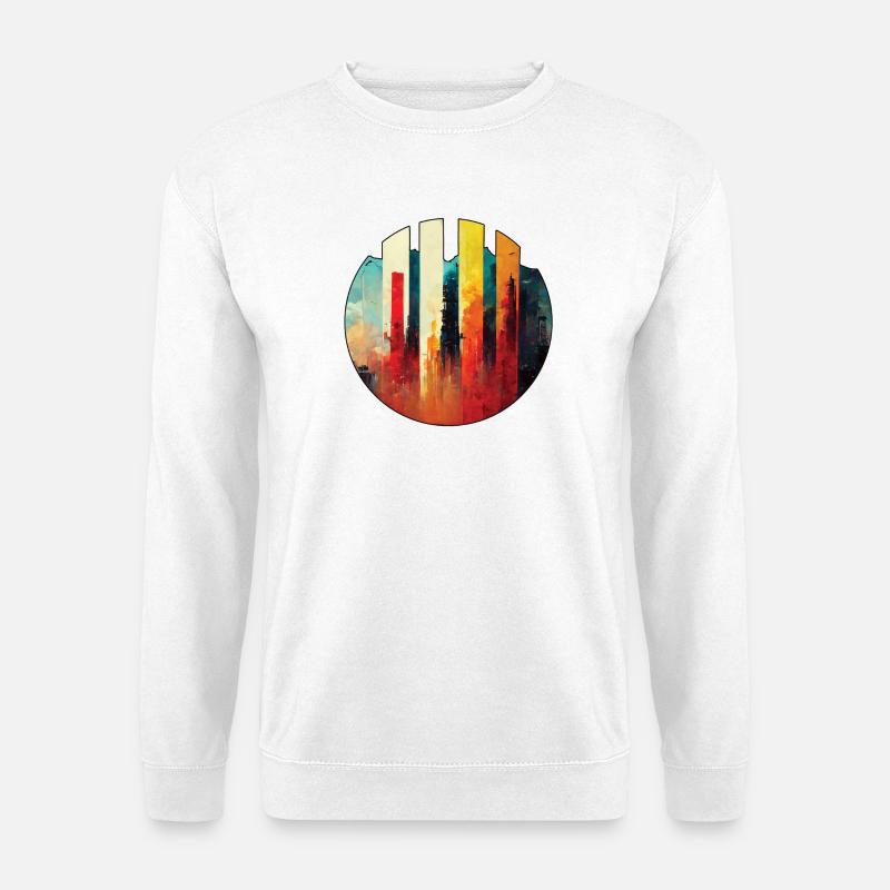 Metropole - Unisex Pullover - Weiß