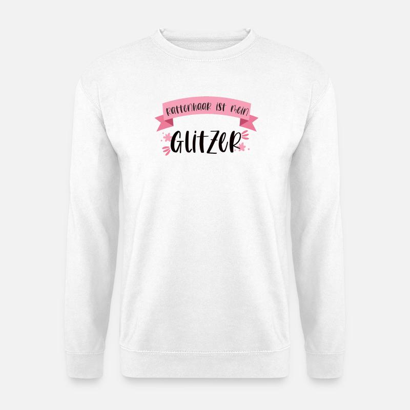 Ratten Haustier Ratte Nagetier Geschenk - Unisex Pullover - Weiß